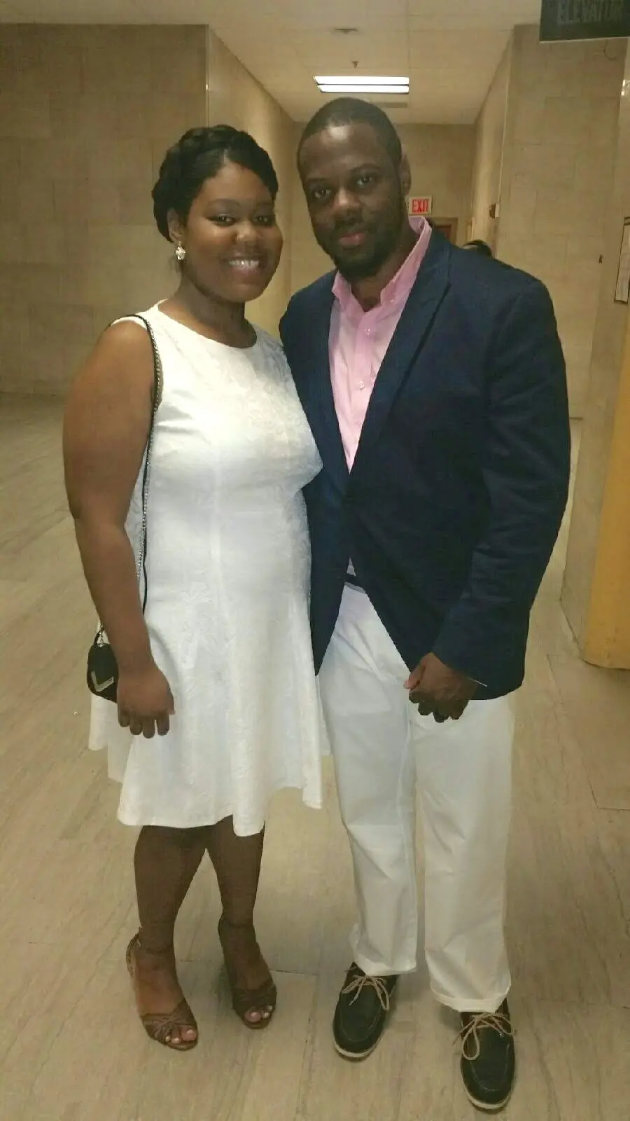 Andrea and Marc Cesar together during an earlier season of their life
